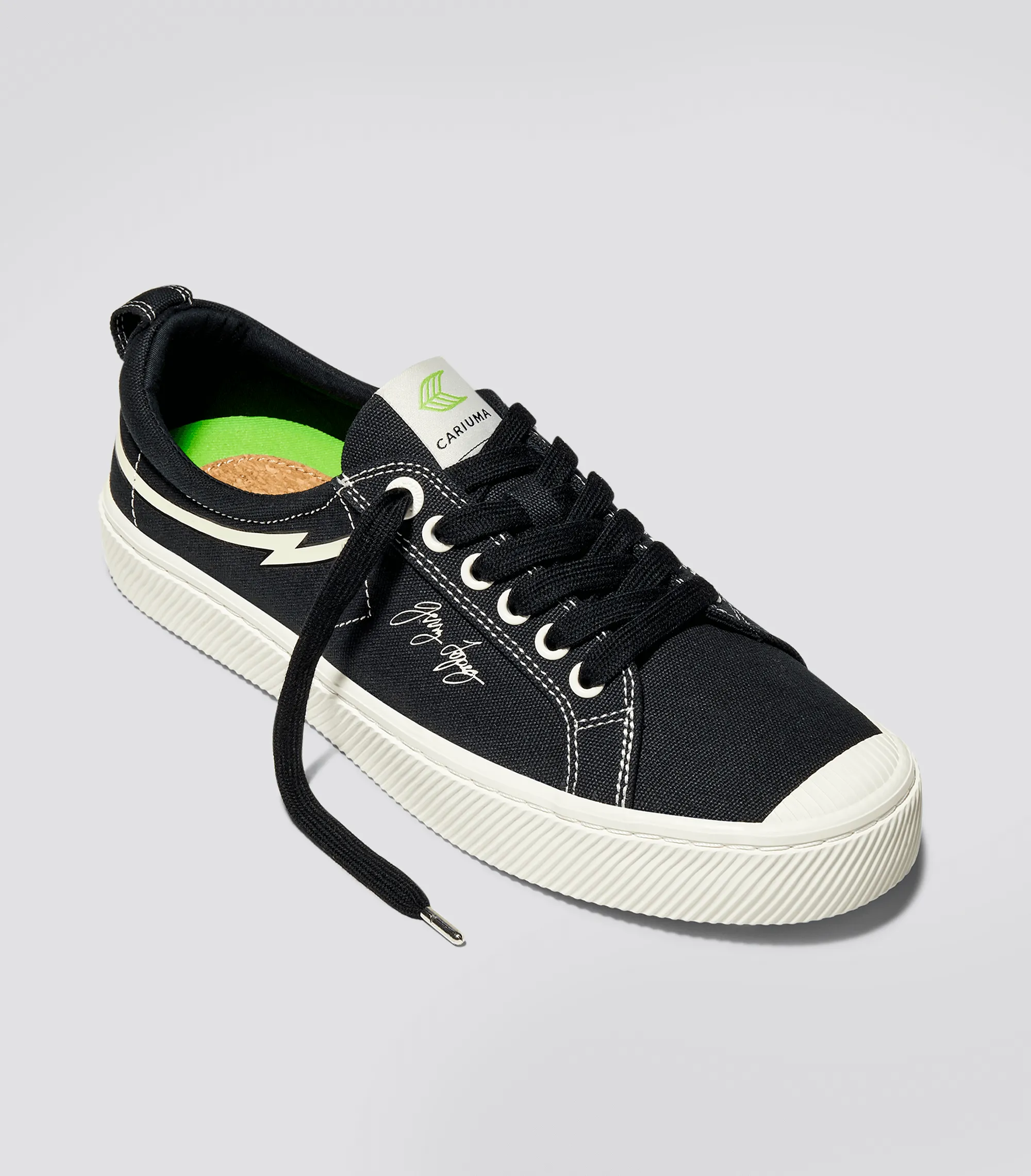 OCA Low Gerry Lopez Black Canvas Sneaker Women