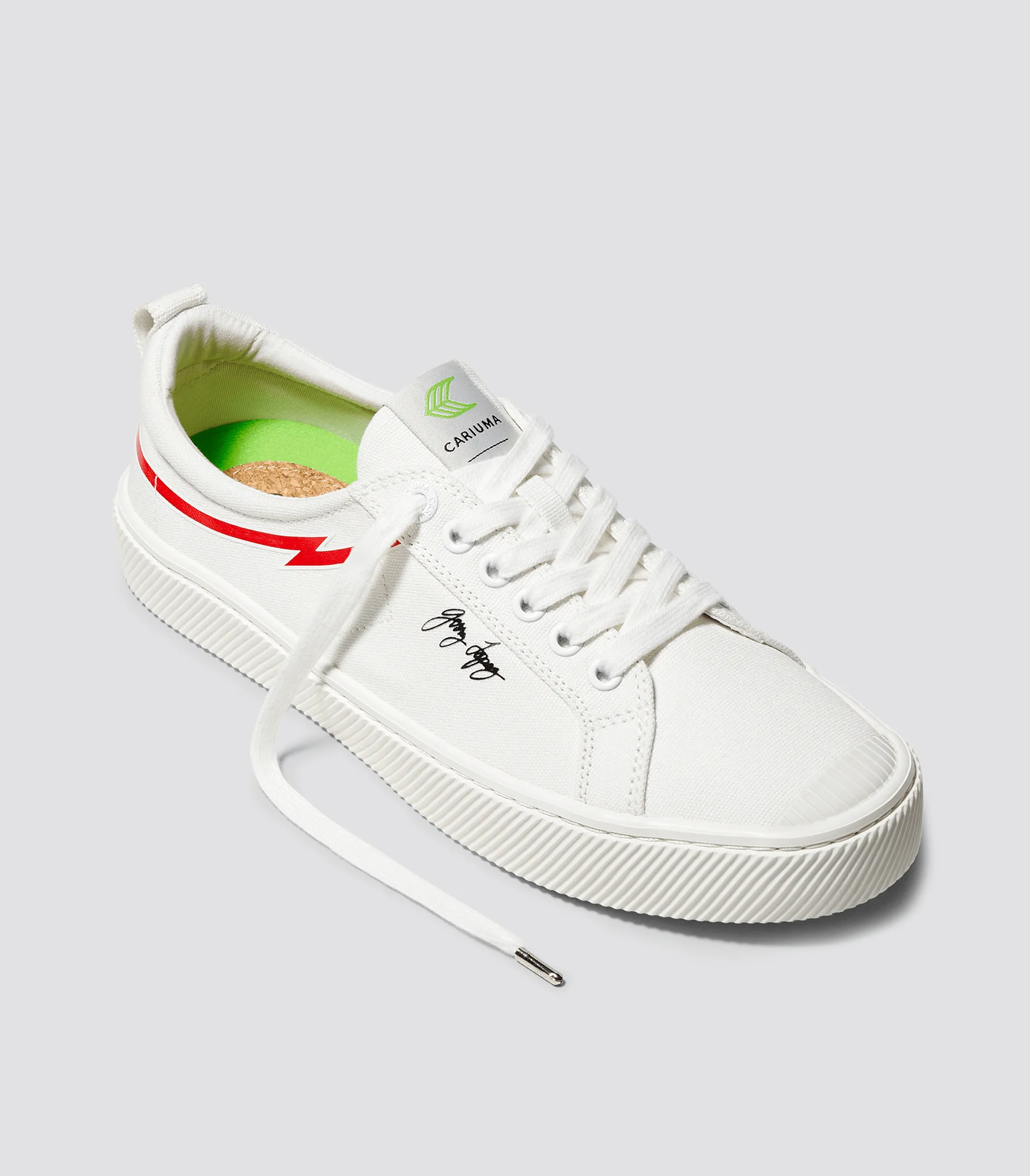 OCA Low Gerry Lopez Off-White Canvas Sneaker Women