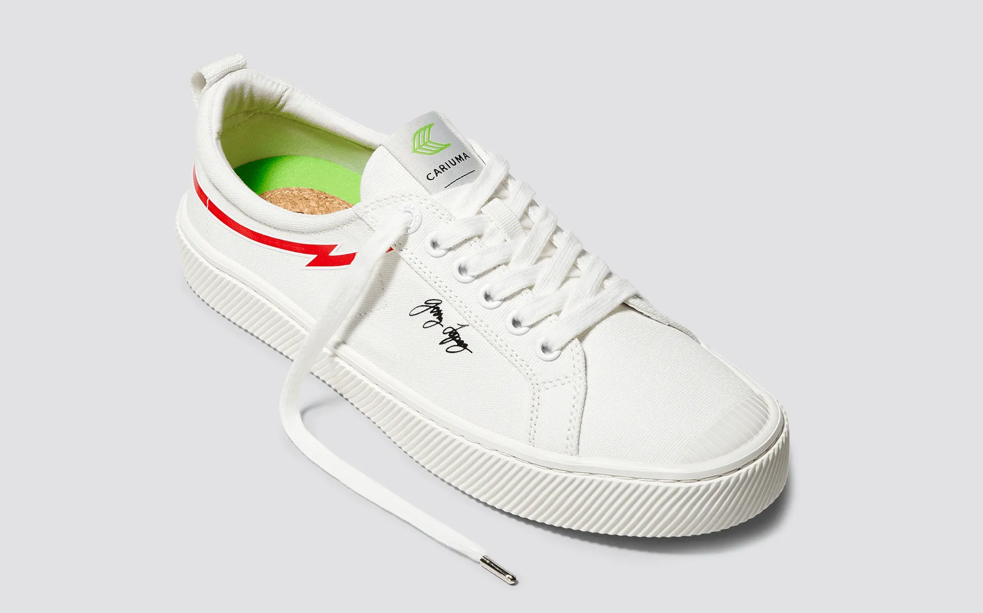OCA Low Gerry Lopez Off-White Canvas Sneaker Women