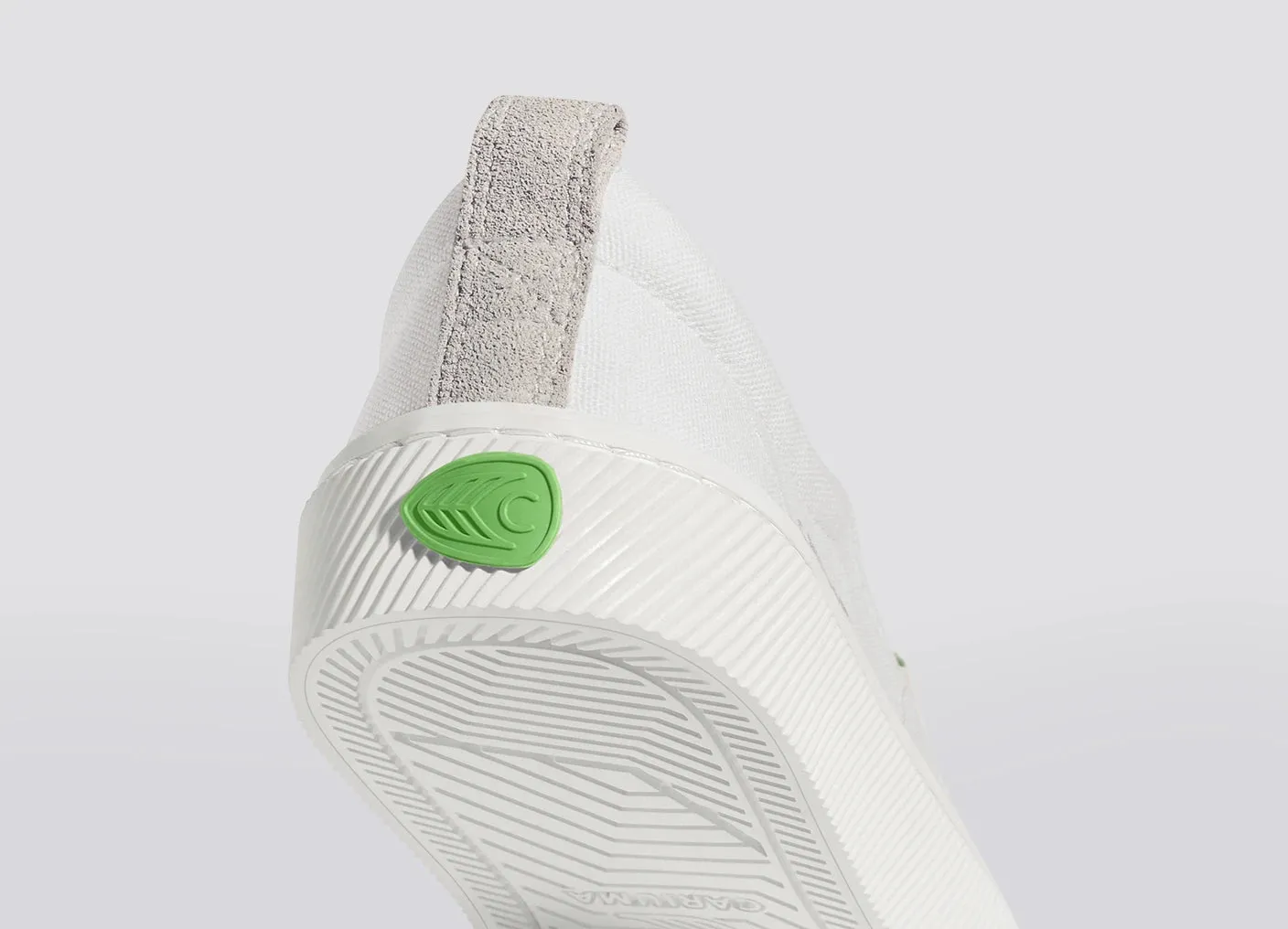 OCA Low Off-White Canvas Vintage White Suede Sneaker Women