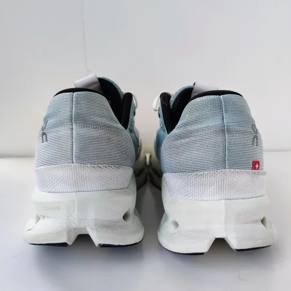 ON Cloudsurfer Sneakers 8.5 Light Blue Athletic Running Shoes Men's