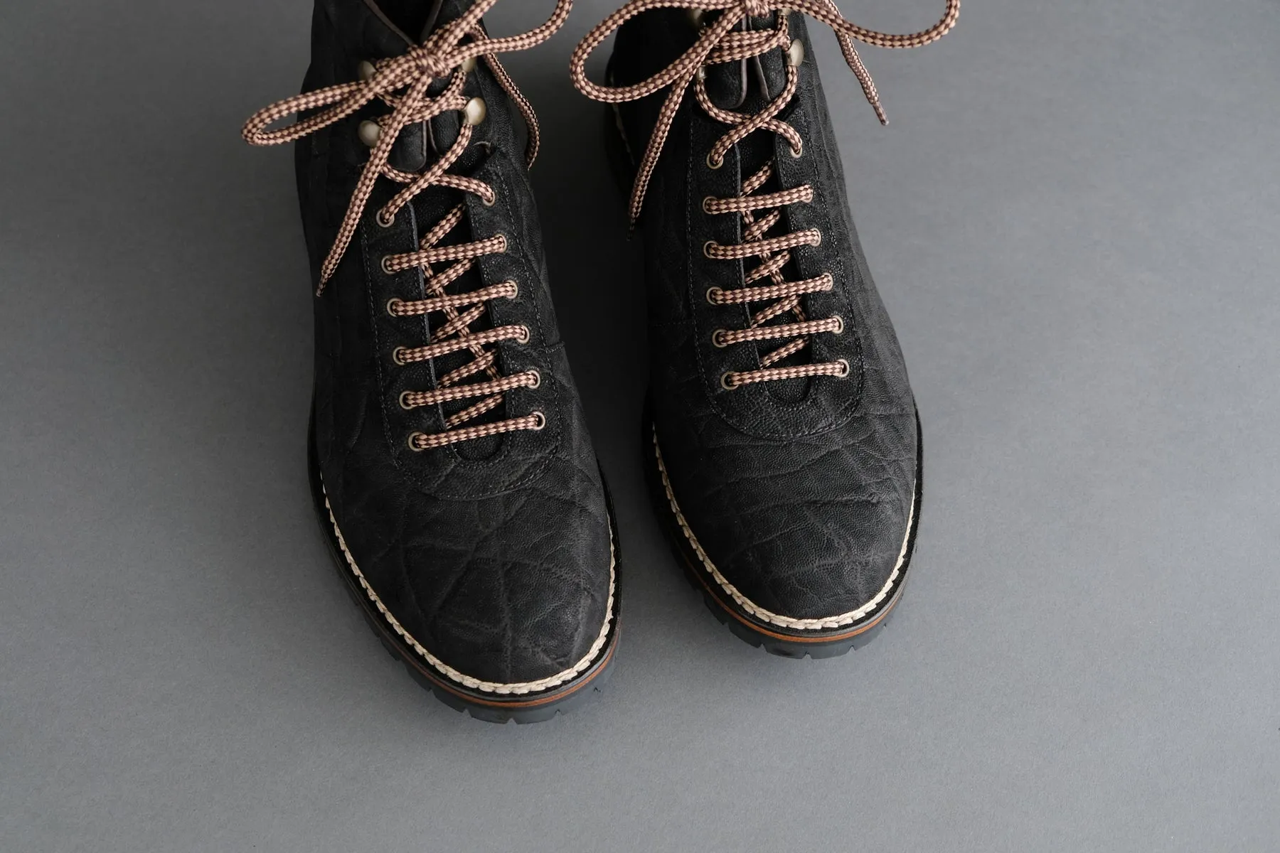 OneFiveFour.Karl Hiking Boots from Elephant Leather