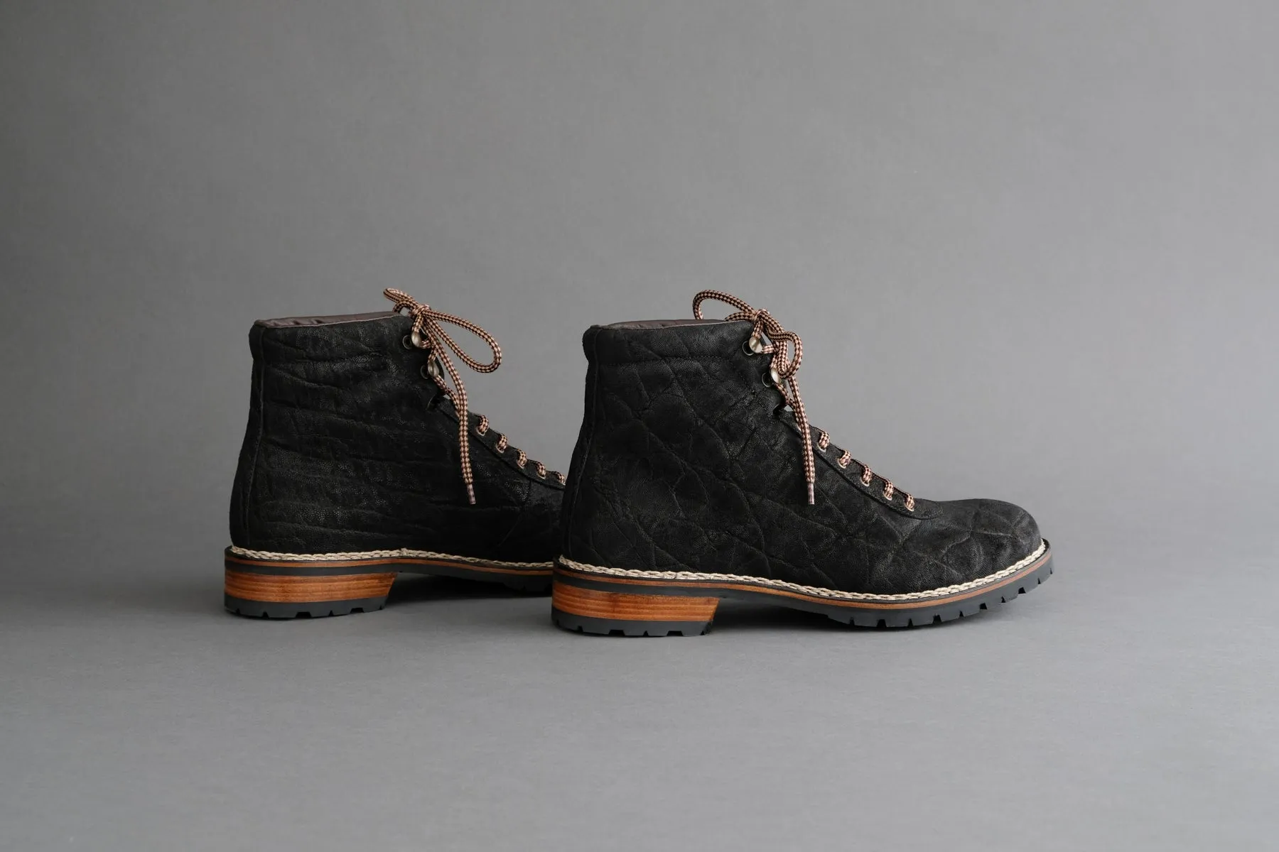 OneFiveFour.Karl Hiking Boots from Elephant Leather