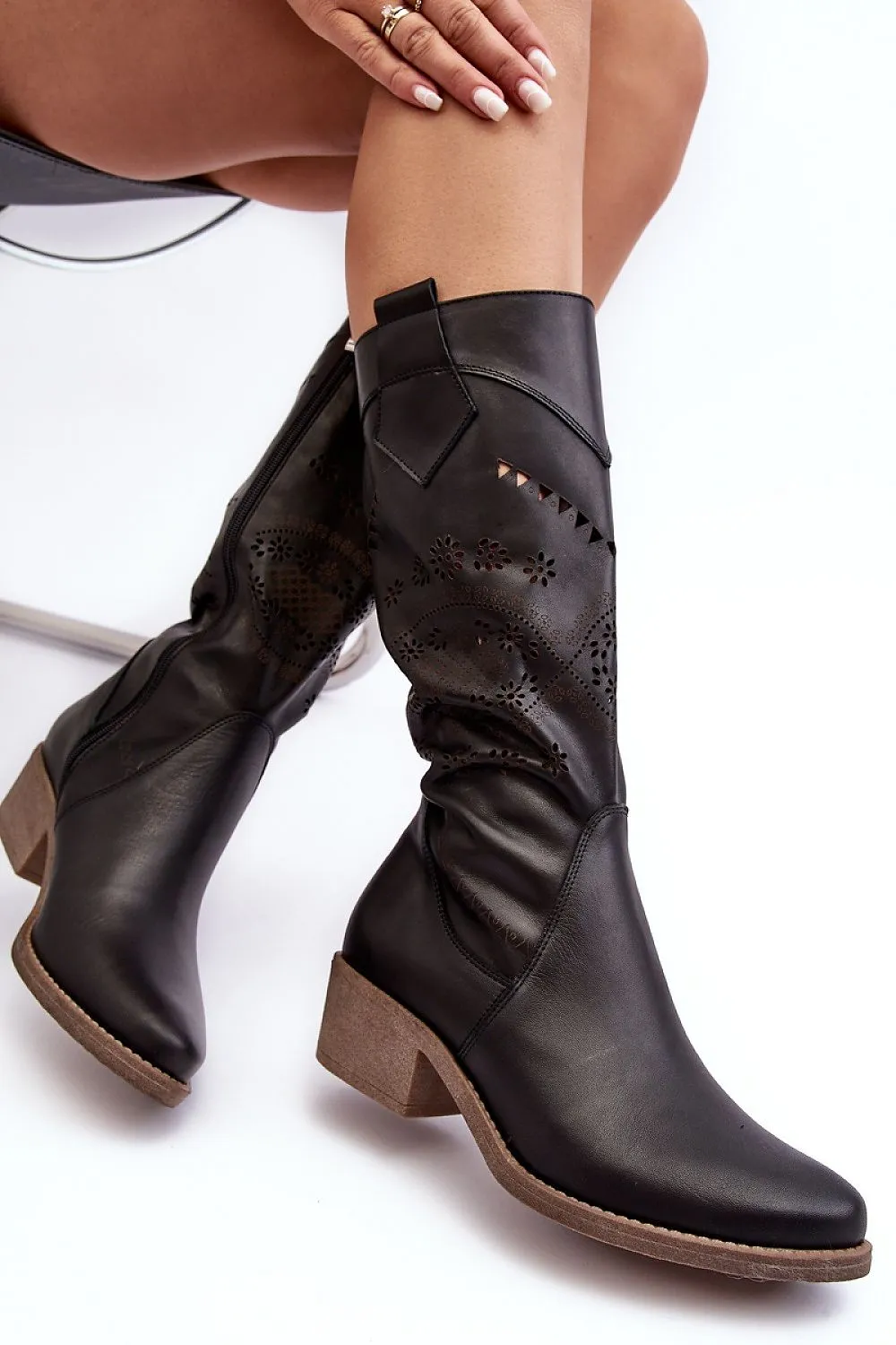 Open-work Boots