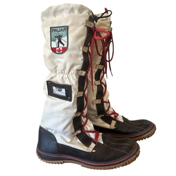Pajar White and Black Winter Boots Size 40 (8.5)