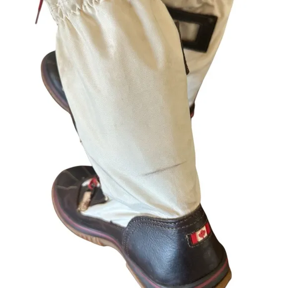 Pajar White and Black Winter Boots Size 40 (8.5)