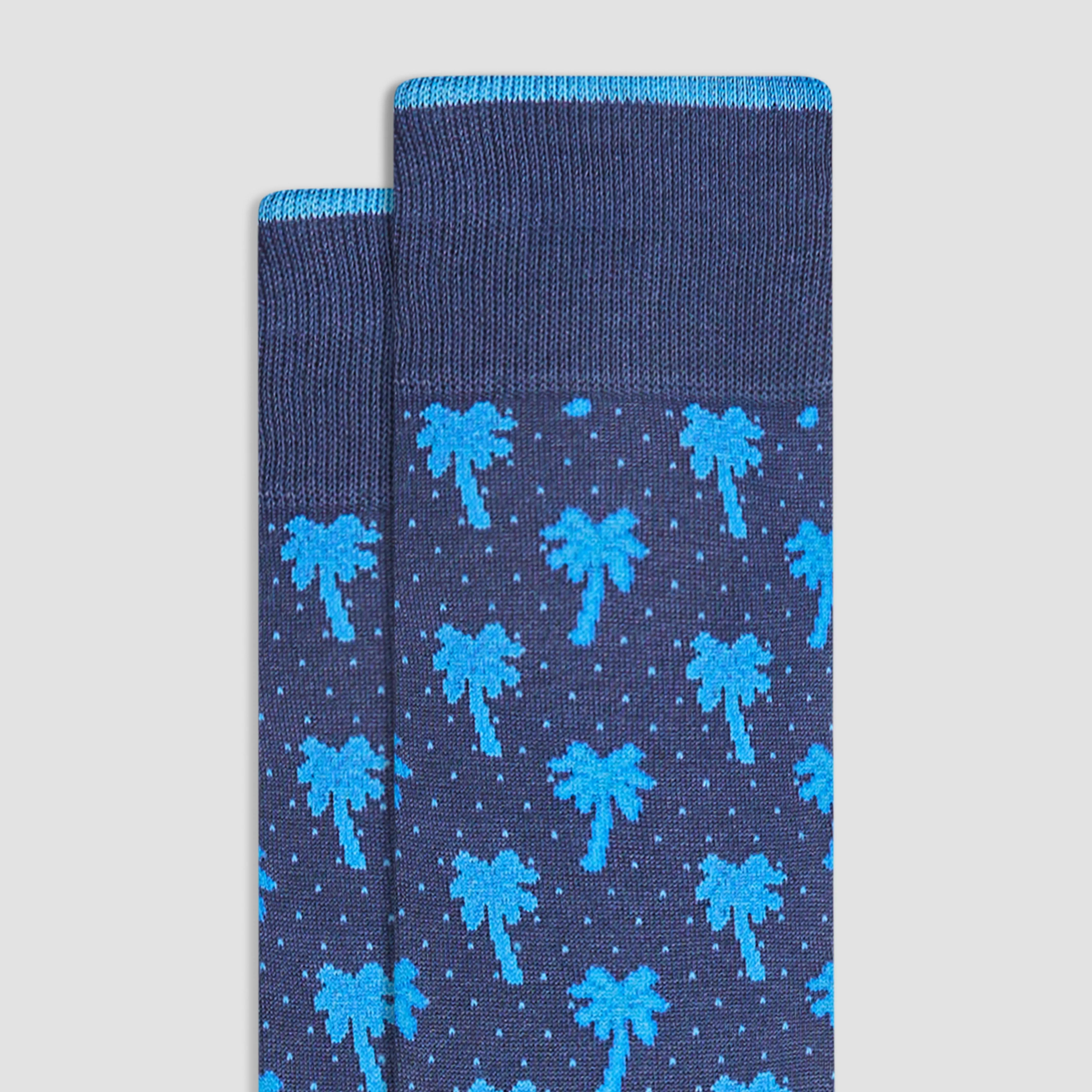 Palm Trees Mid-Calf Socks