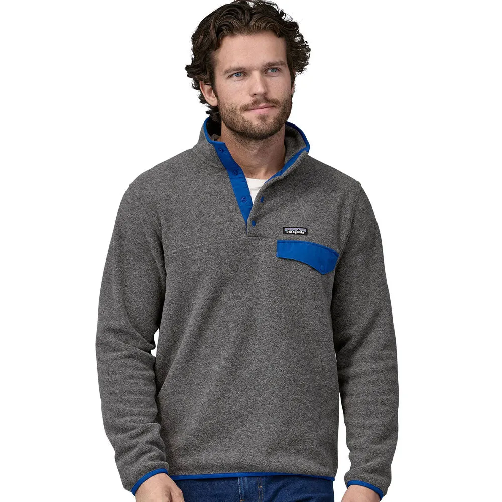 Patagonia Lightweight Synch Snap T P/over - Nickel W/Passage Blue
