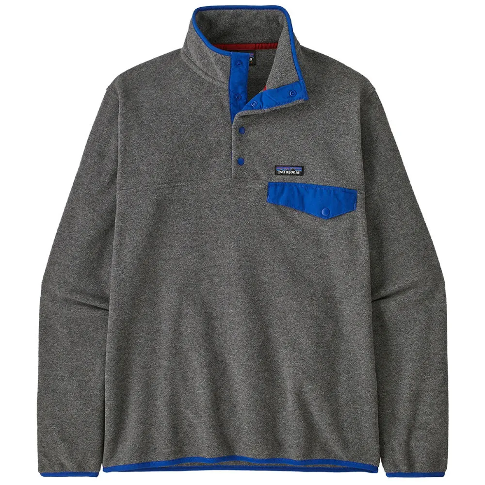 Patagonia Lightweight Synch Snap T P/over - Nickel W/Passage Blue