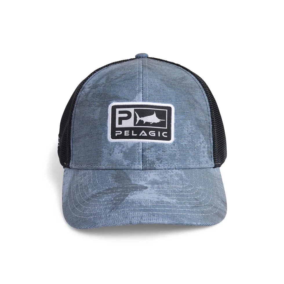 Pelagic Offshore Icon Gyotaku Low Profile Trucker