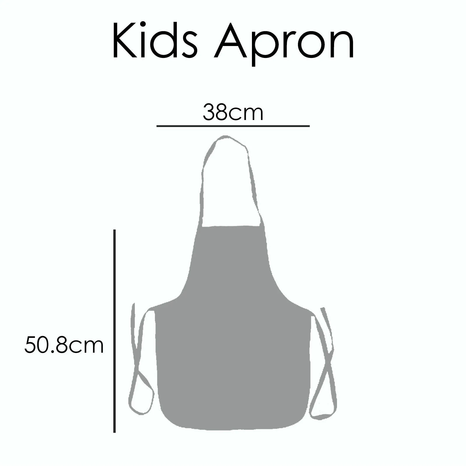 Personalised Canvas Apron with Cow Pink Bows and Name Design