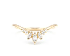 Petite Dahlia Ring (Ready to Ship)