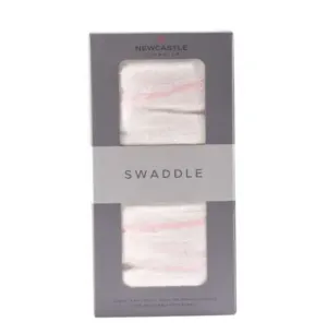Pink stripe baby girl Swaddle