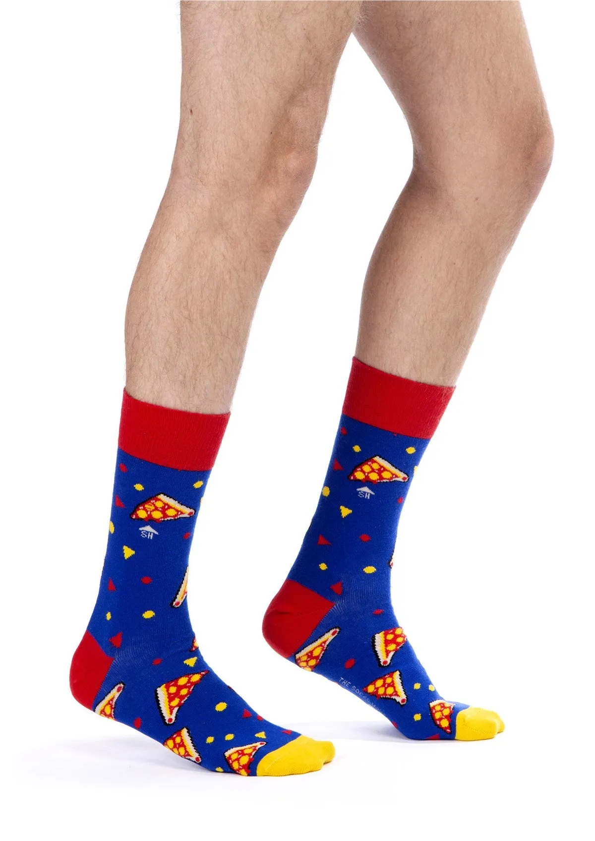 Pizza Design Men Socks