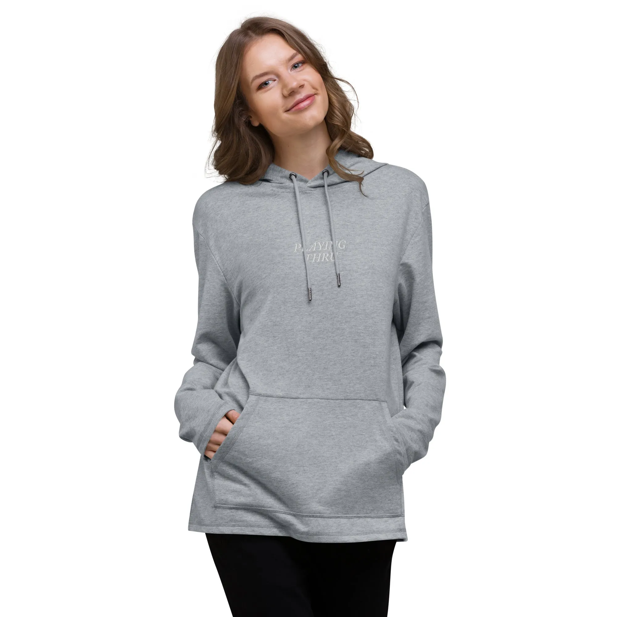 Playing Thru Lightweight Hoodie