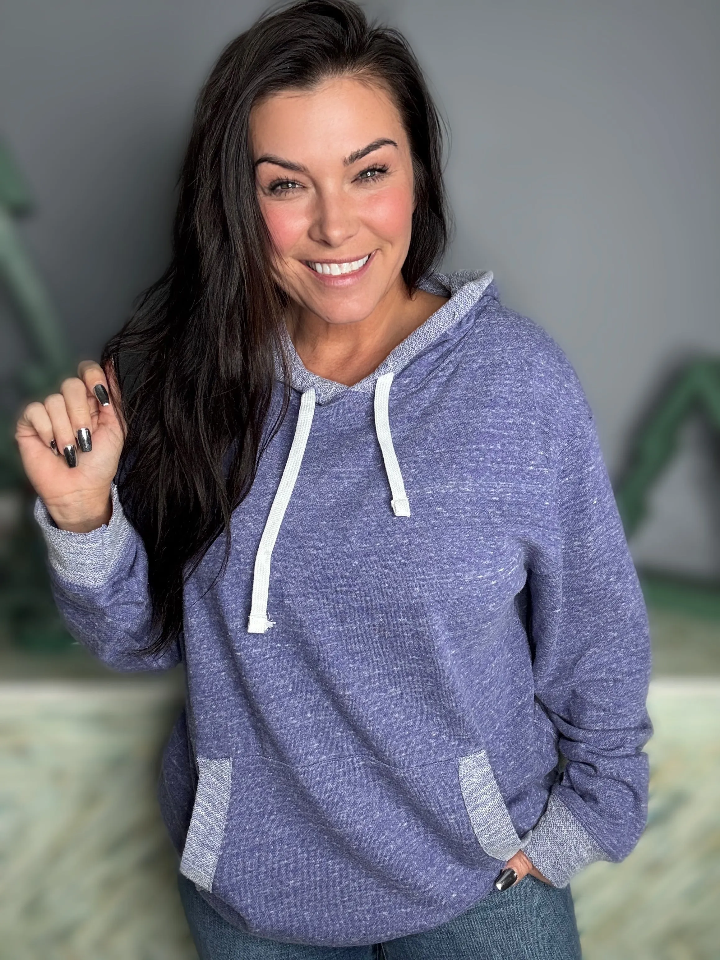 Purple Lightweight Hoodie