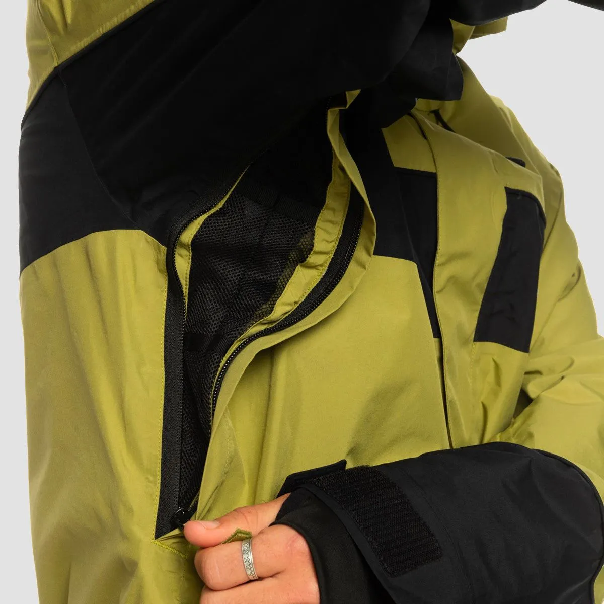 Quiksilver High Altitude Gore-tex Snow Jacket Green Olive