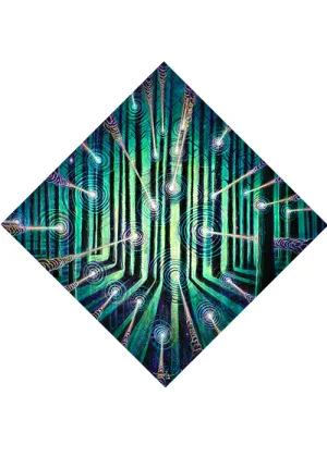"Neon Forest" - Canvas Prints Only