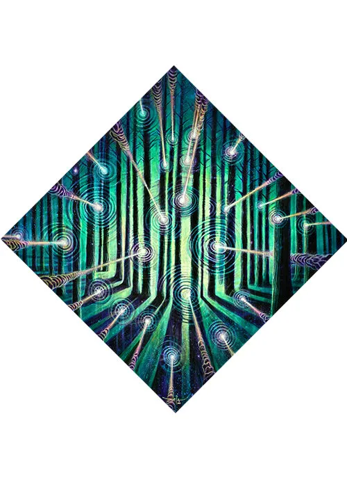 "Neon Forest" - Canvas Prints Only