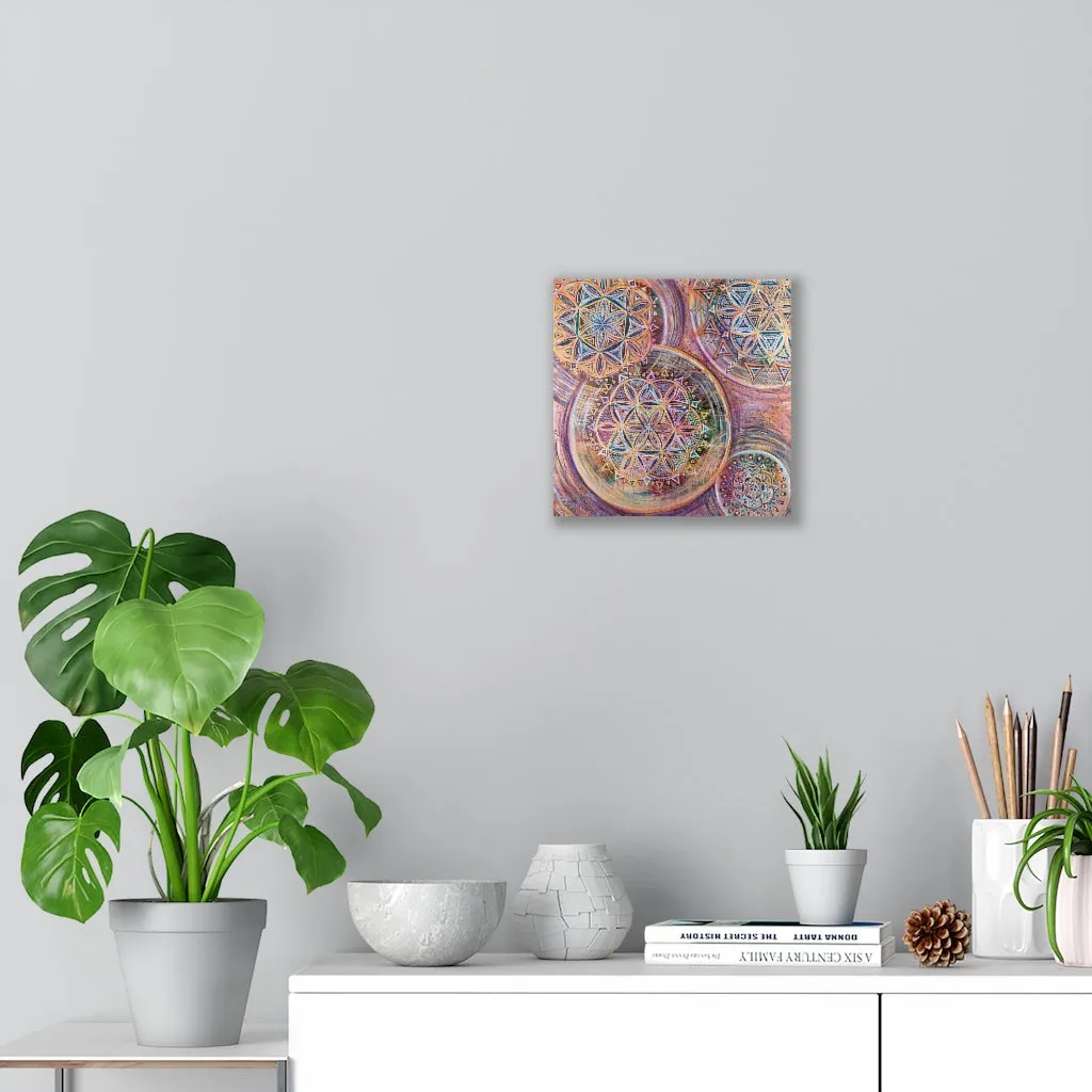 "Particles of Illumination" Canvas Print