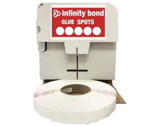 Removable Glue Spots - 1/2" Low Tack with Low Profile
