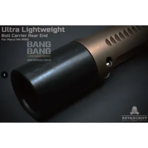 Revanchist Airsoft Ultra Lightweight Bolt Carrier Rear End For Marui M4 MWS
