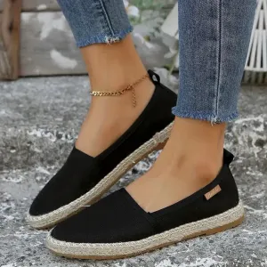 Rigmor - summer espadrilles made of lightweight canvas