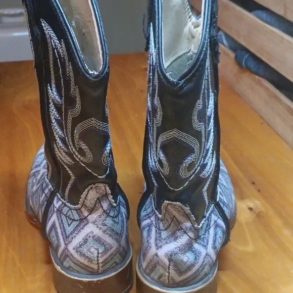 Roper little girl sparkly cowboy boots size 11