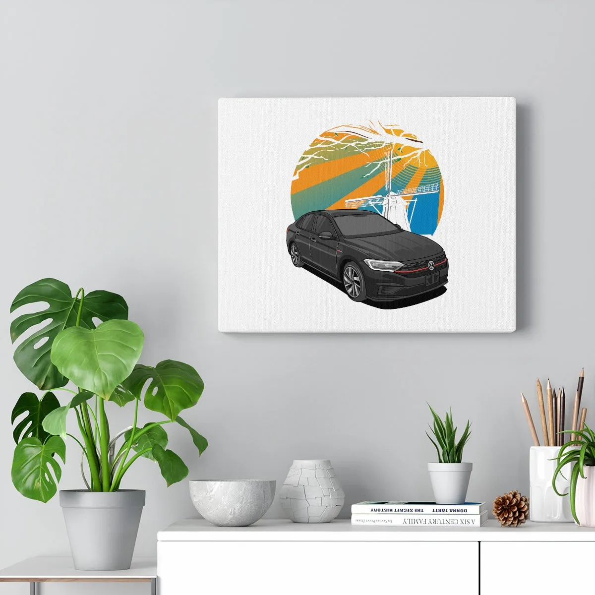 Sam Huber | 2019 VW Jetta GLI S (BLACK)  | Canvas