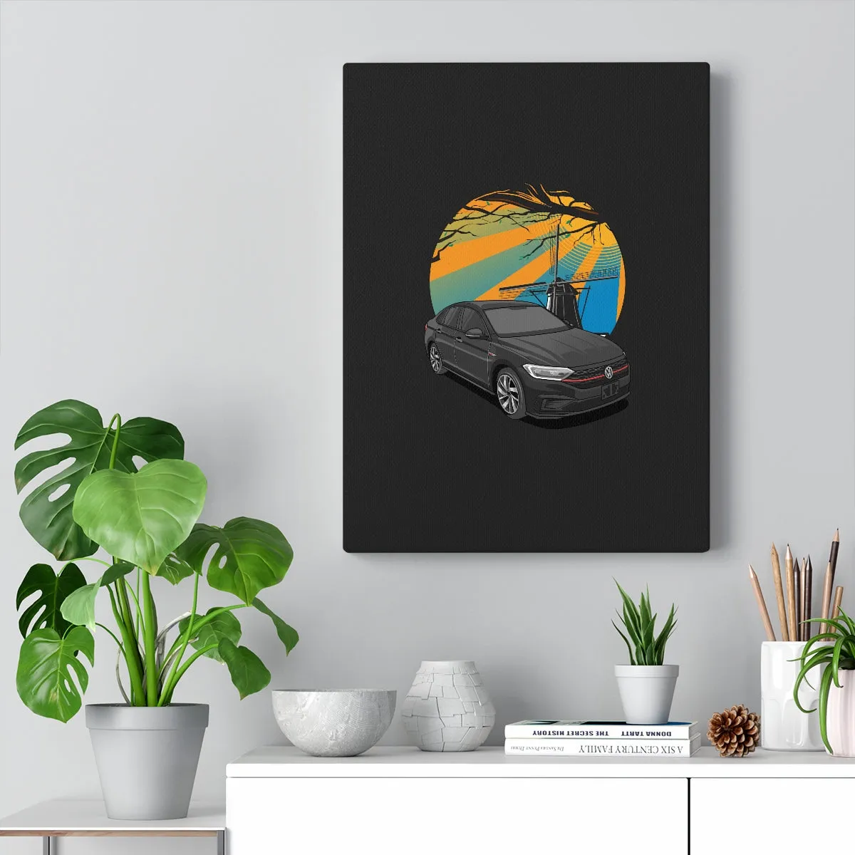 Sam Huber | 2019 VW Jetta GLI S (BLACK)  | Canvas