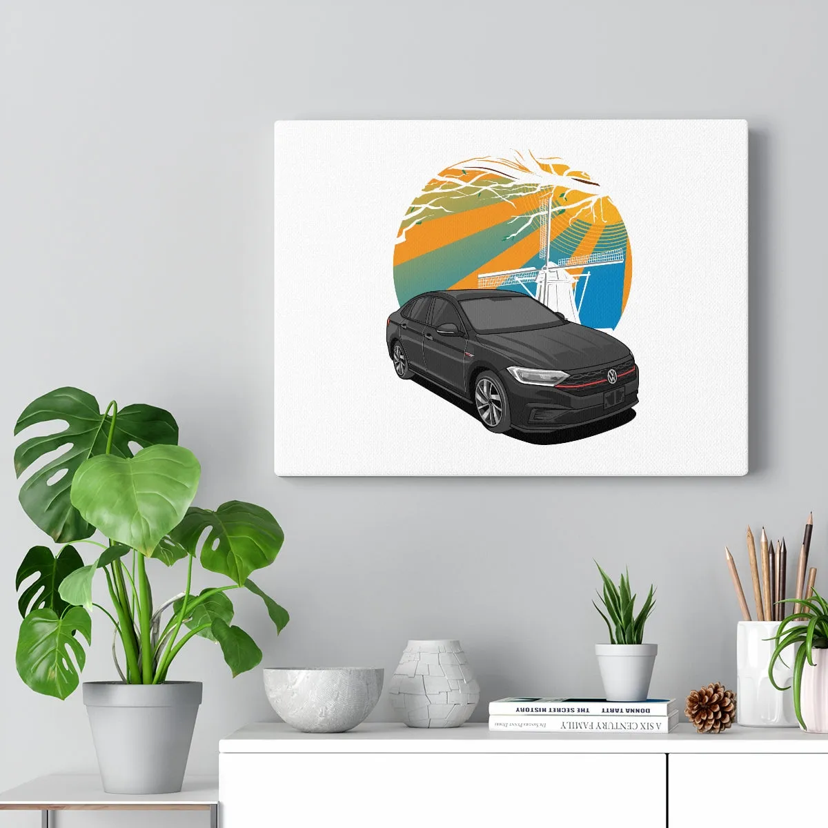 Sam Huber | 2019 VW Jetta GLI S (BLACK)  | Canvas