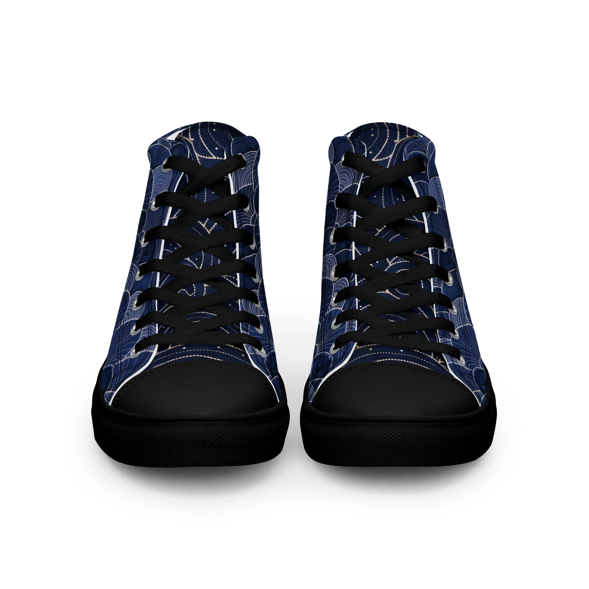 Sashiko - Men’s high top canvas shoes