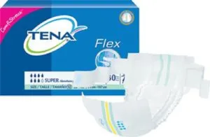 SCA 67805 Tena Flex Super Brief (Size 12) Disposable Heavy Absorbency Pack of 30