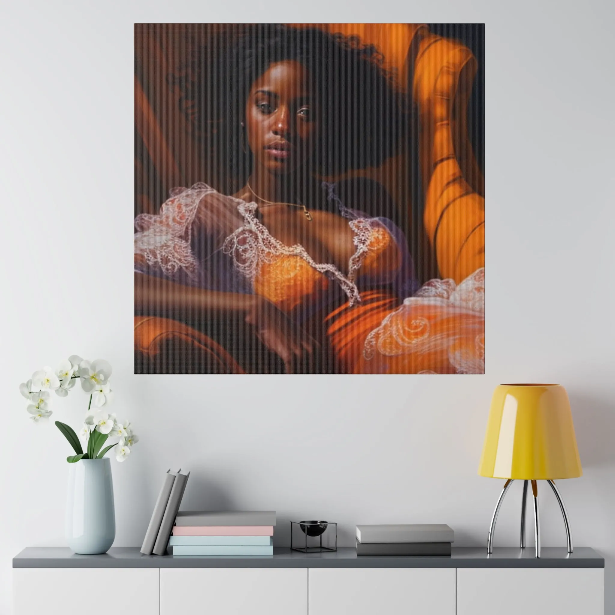 Shea butter allure  Matte Canvas, Stretched, 0.75"