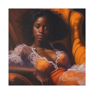 Shea butter allure  Matte Canvas, Stretched, 0.75"