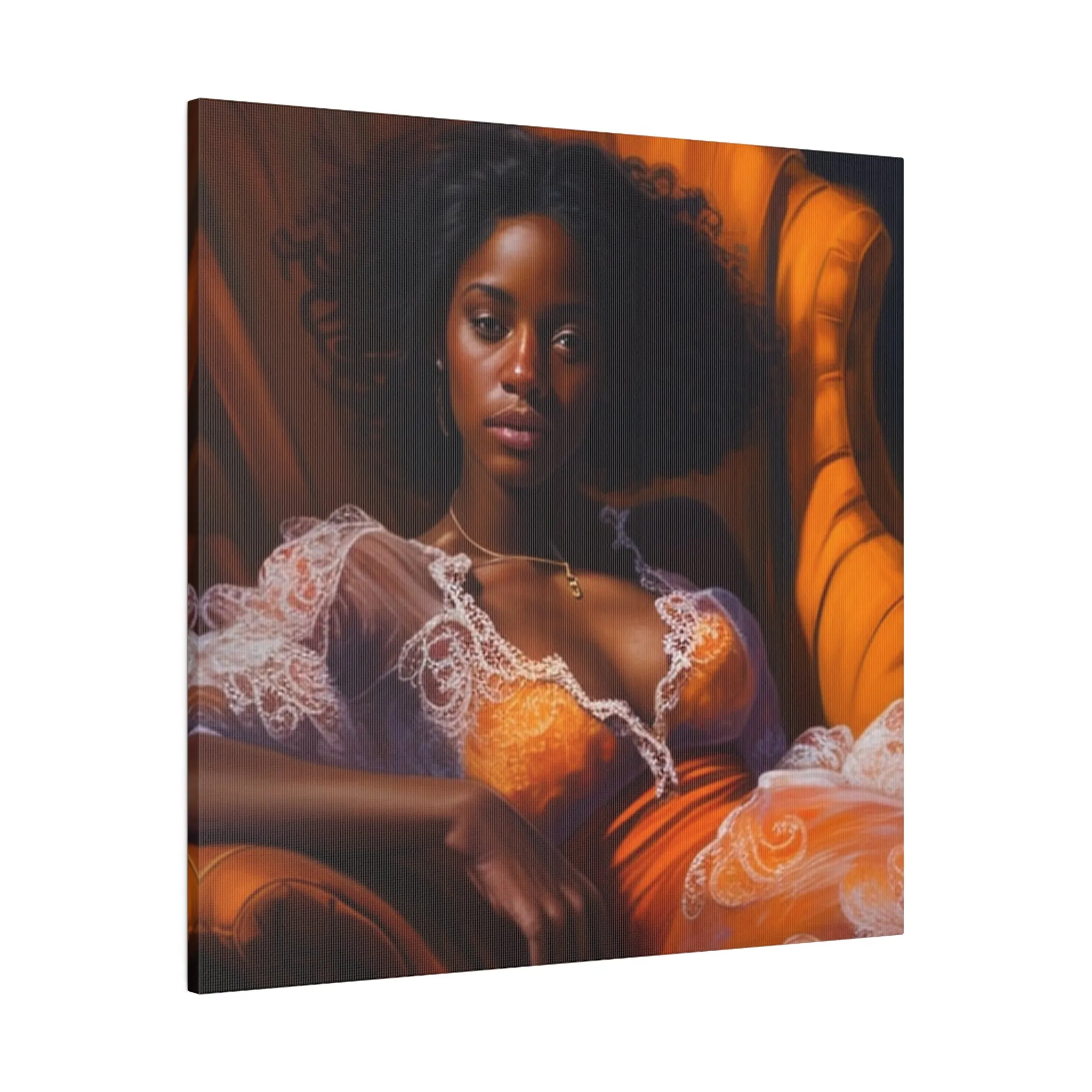Shea butter allure  Matte Canvas, Stretched, 0.75"