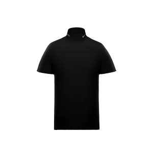 Short Sleeve Valley Mock