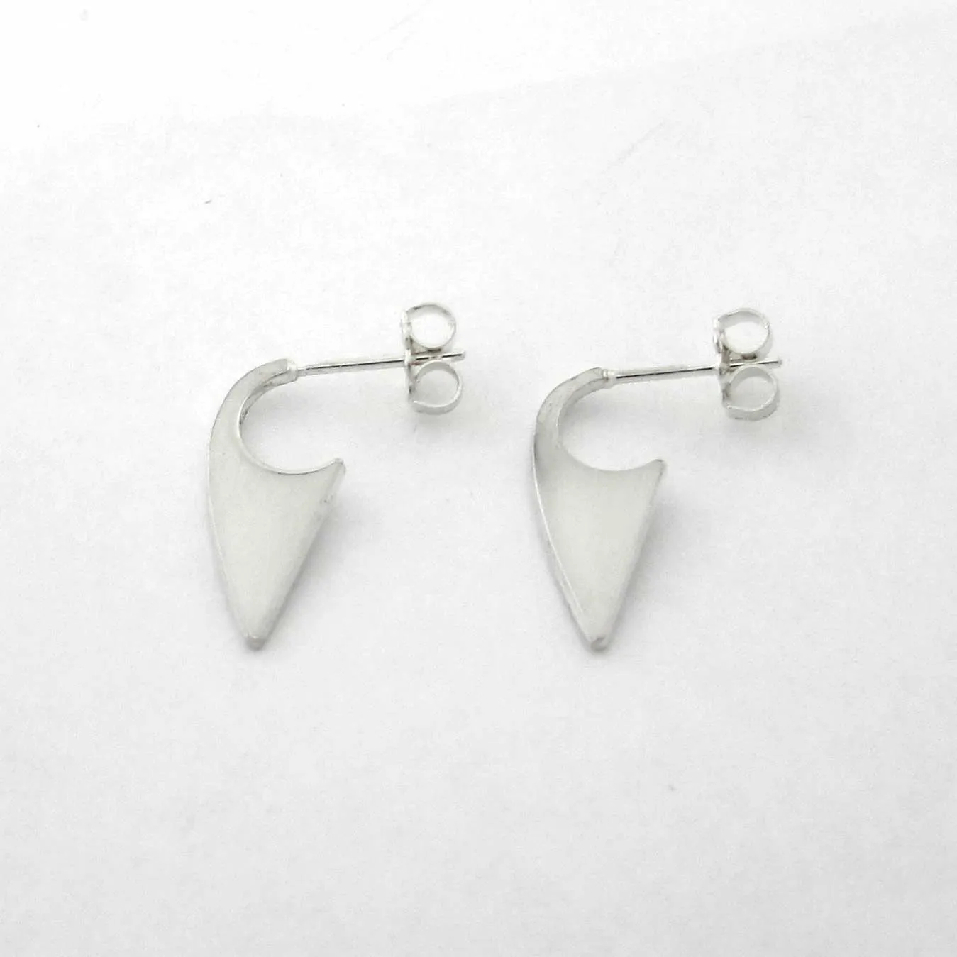Silver Claw Earrings