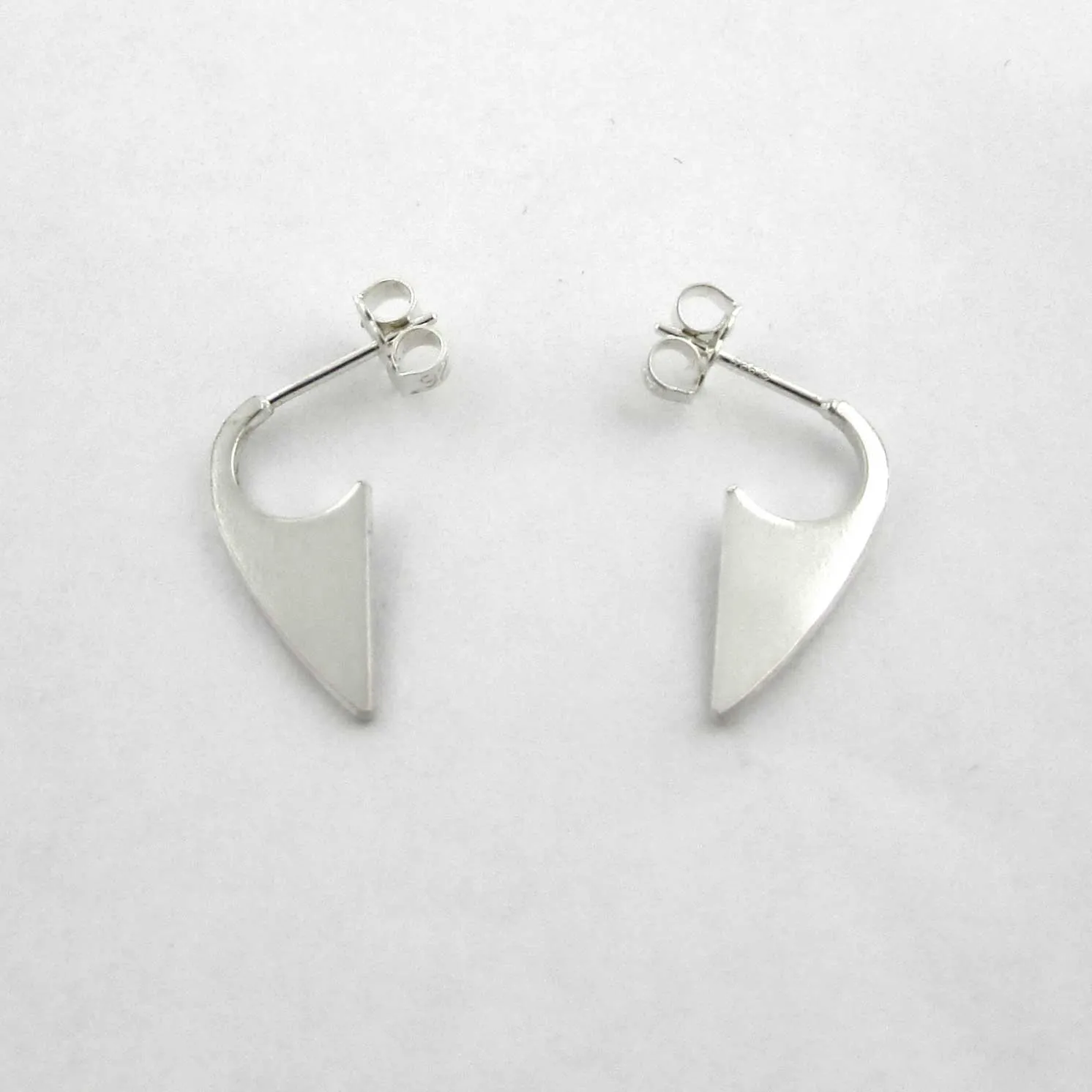 Silver Claw Earrings