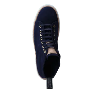 Silvermine High Navy suede