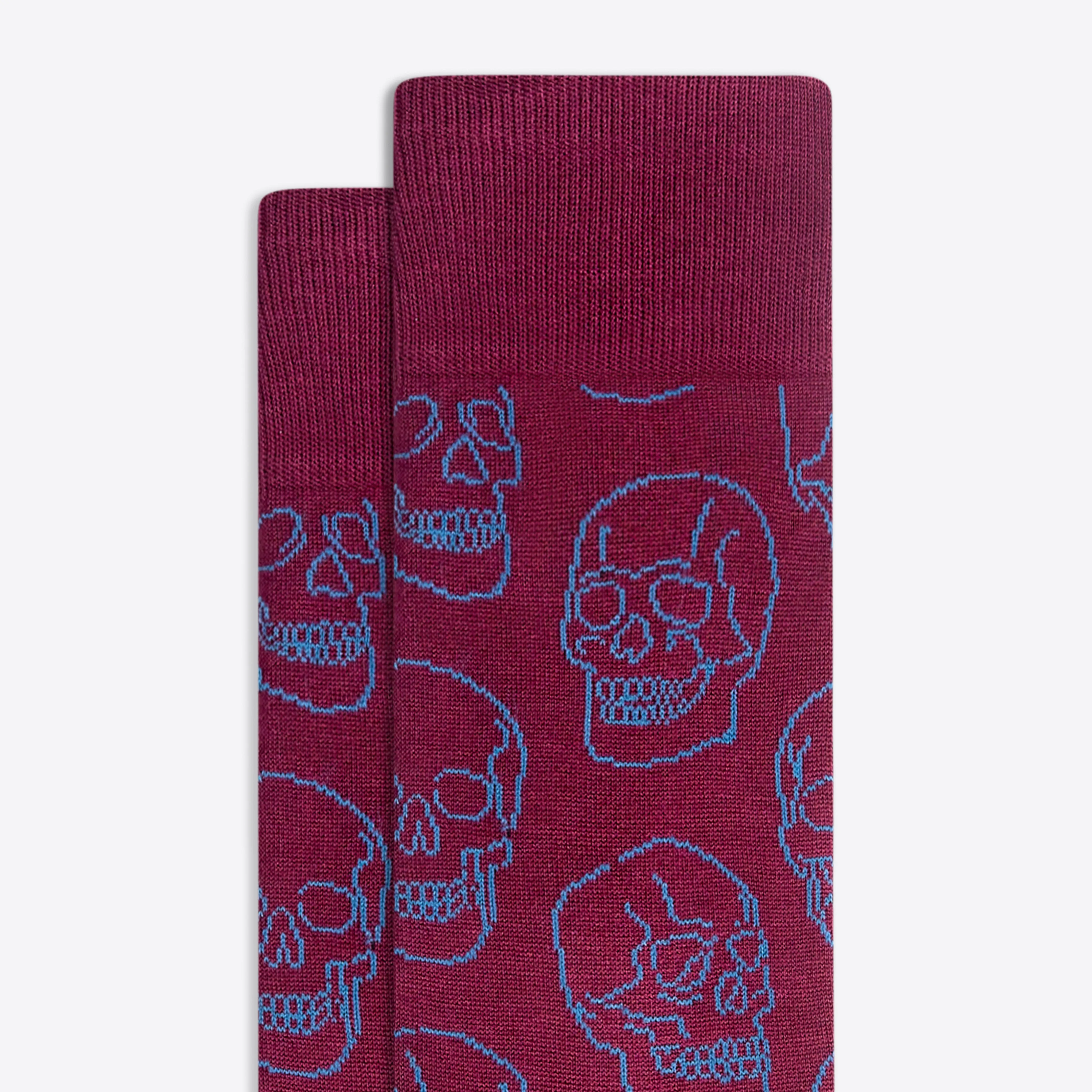 Skulls Mid-Calf Socks