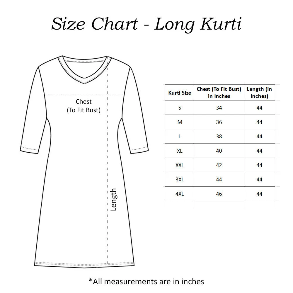 Soft & Breathable Cotton Women Kurtis
