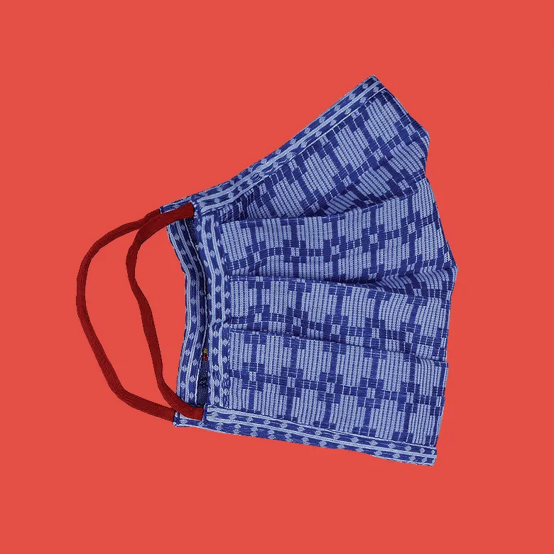Soft Cotton Dobby-Weave Mask