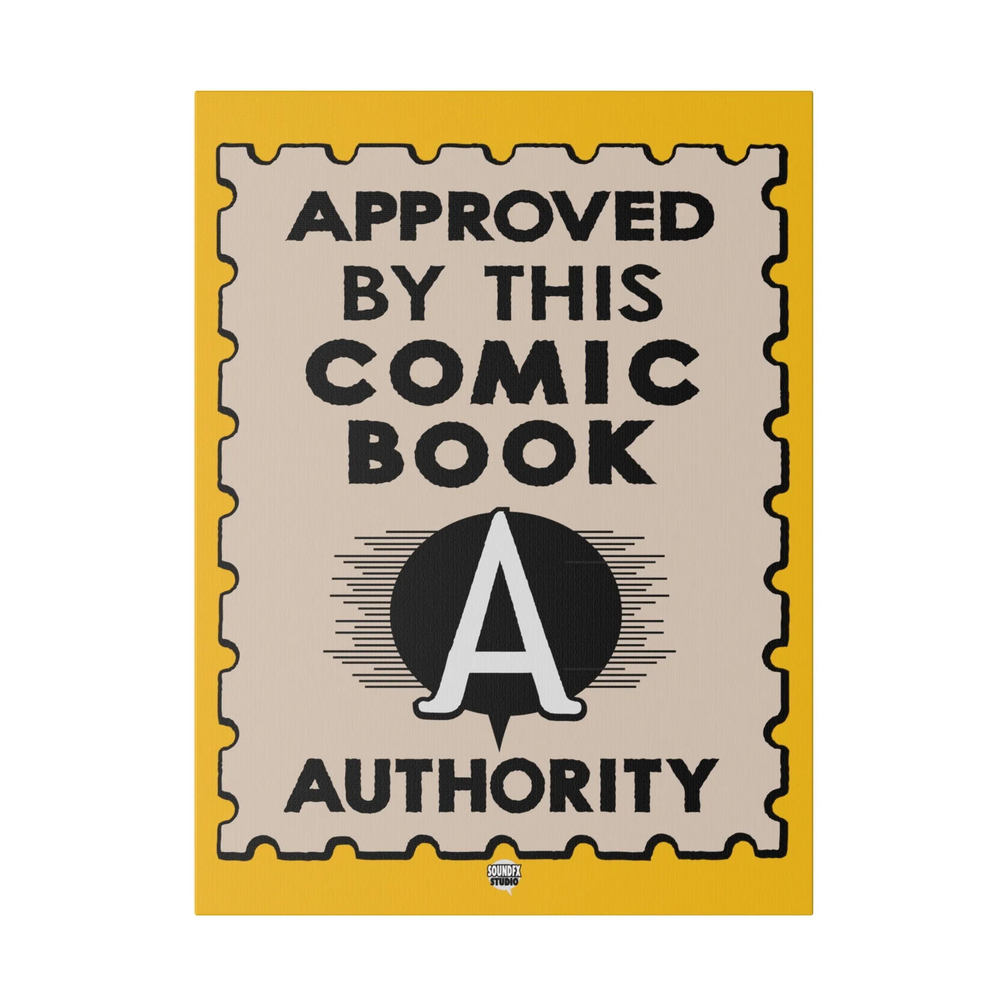 SoundFX AUTHORITY Matte Canvas