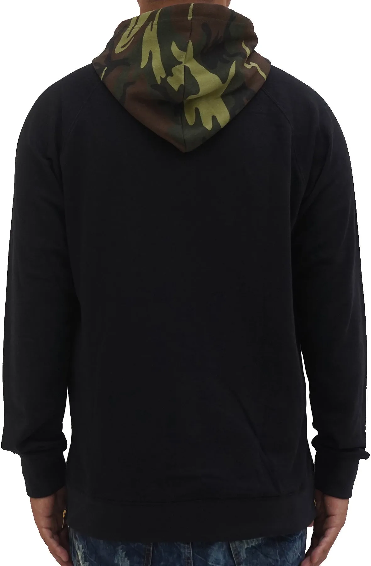 Stay Winning Script Black/White Camo Hoodie