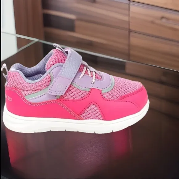 Stride Rite 360 Gordo Toddler Sneakers Comfortable Memory Foam Bumptoe Hook&amp;Loop