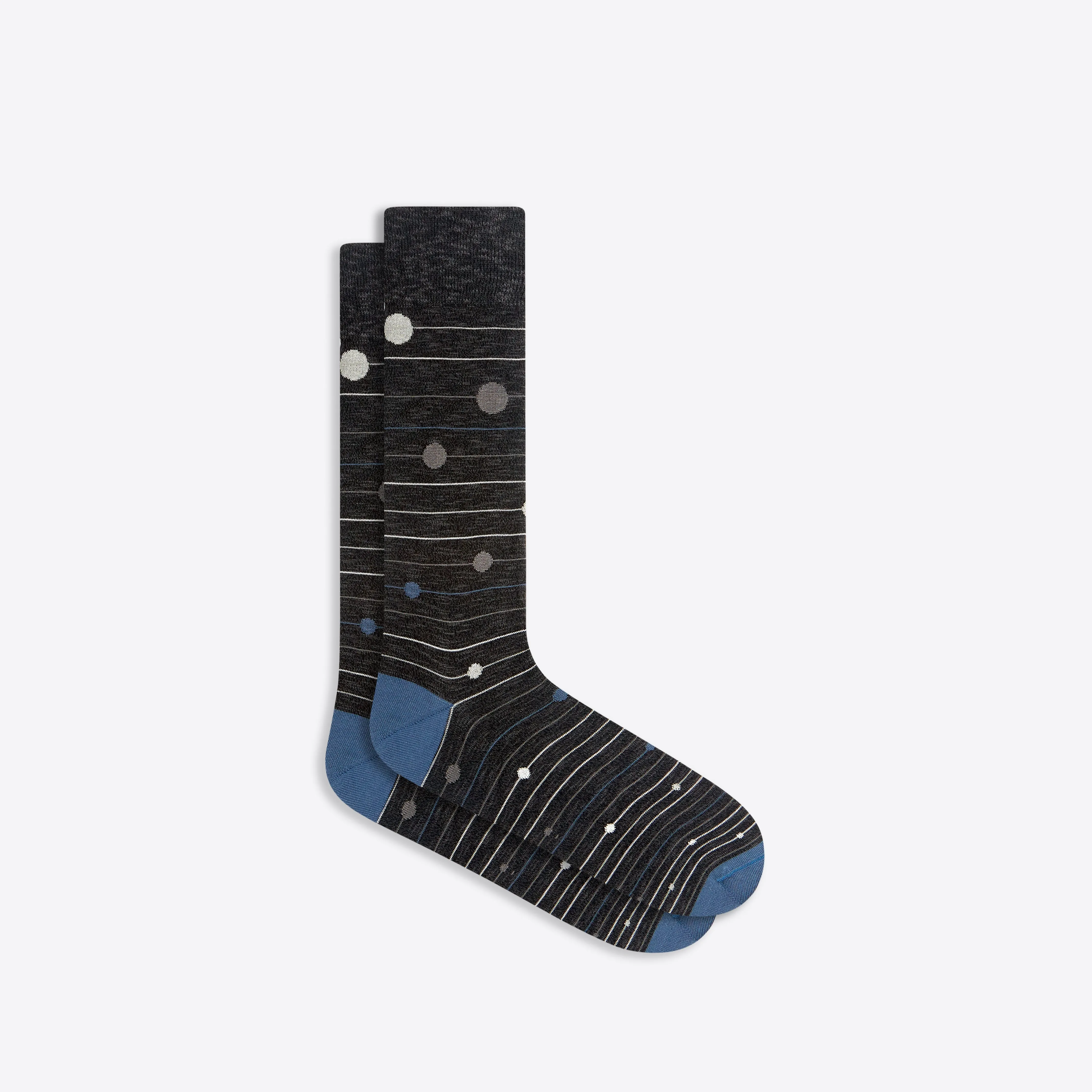 Stripe and Dot Mid-Calf Socks