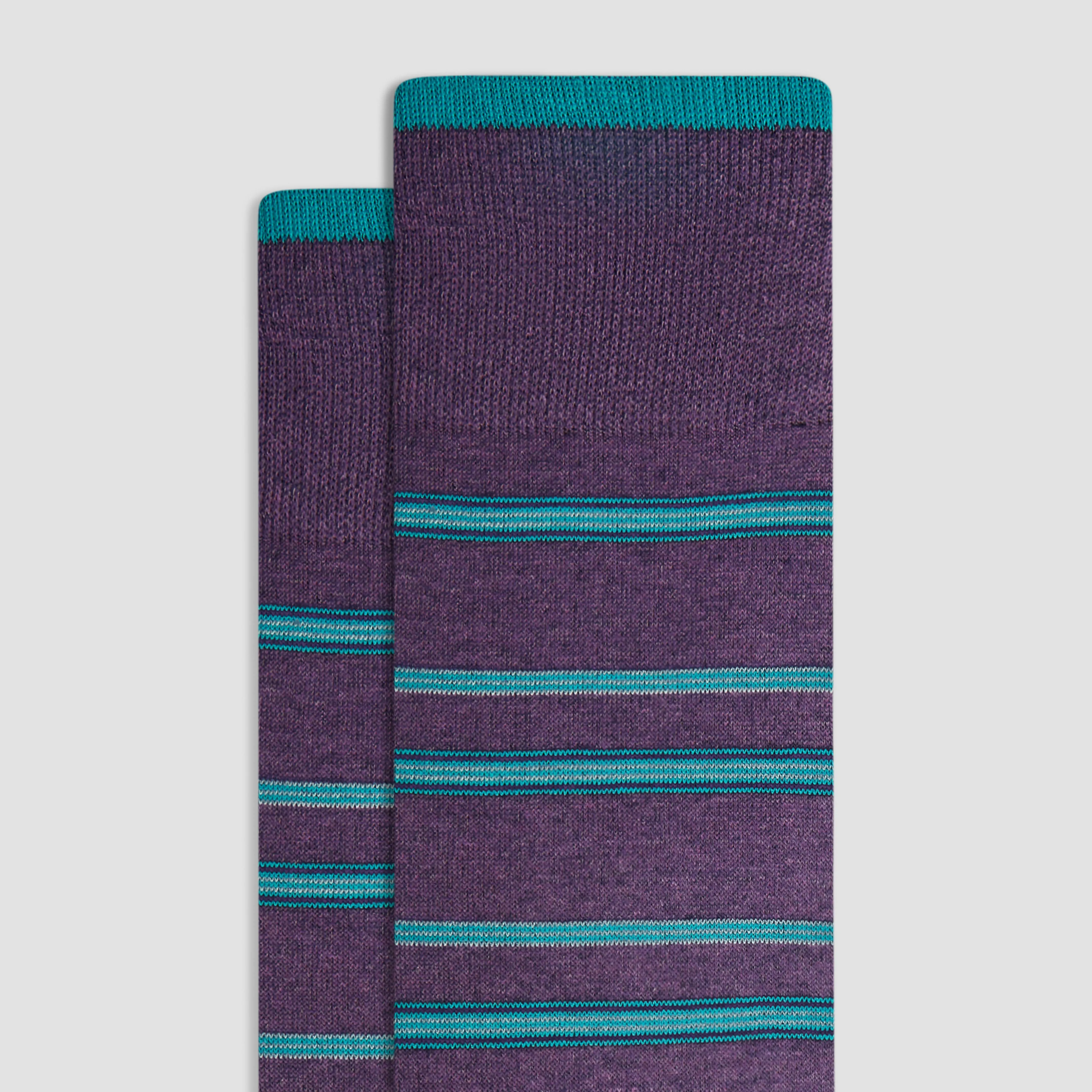 Striped Mid-Calf Socks