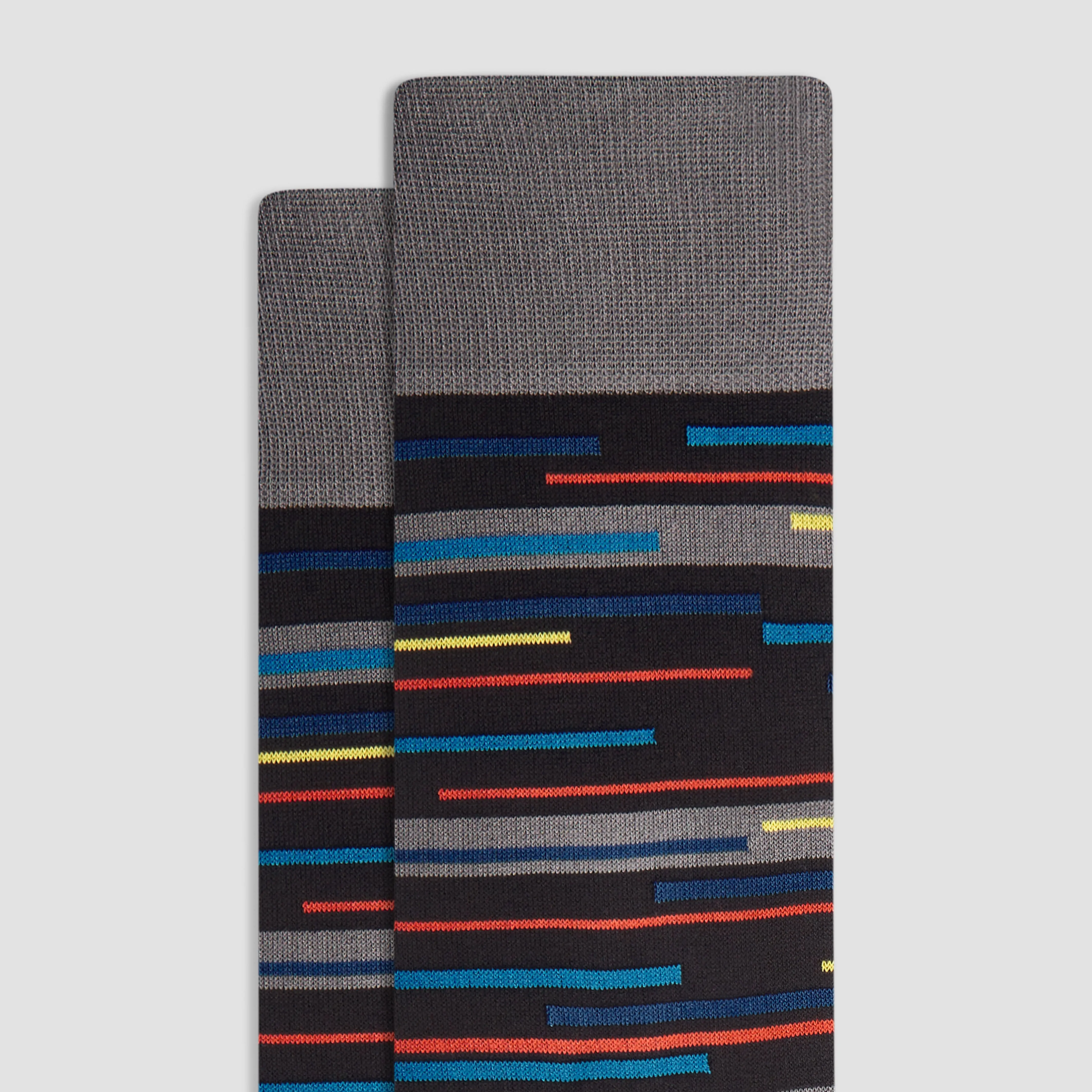Striped Mid-Calf Socks