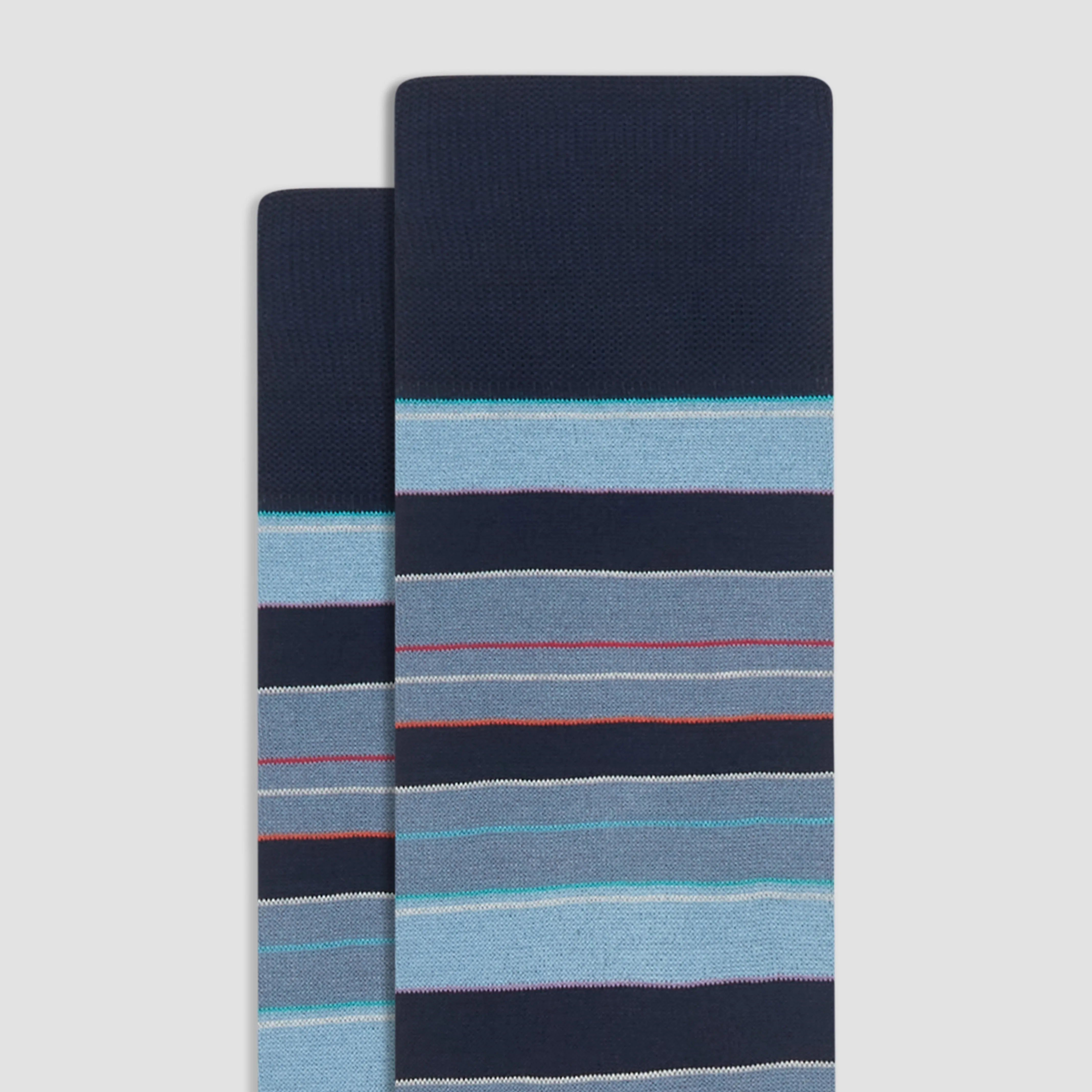 Striped Mid-Calf Socks